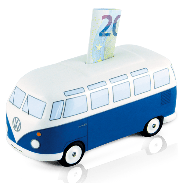 Laden Sie das Bild in Galerie -Viewer, Spardose "VW Bulli Samba" Artikelbild 1