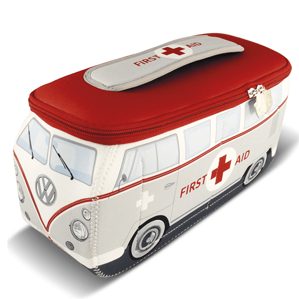 Laden Sie das Bild in Galerie -Viewer, Isolierende Universaltasche "VW Bulli T1 Krankenwagen" Artikelbild 1