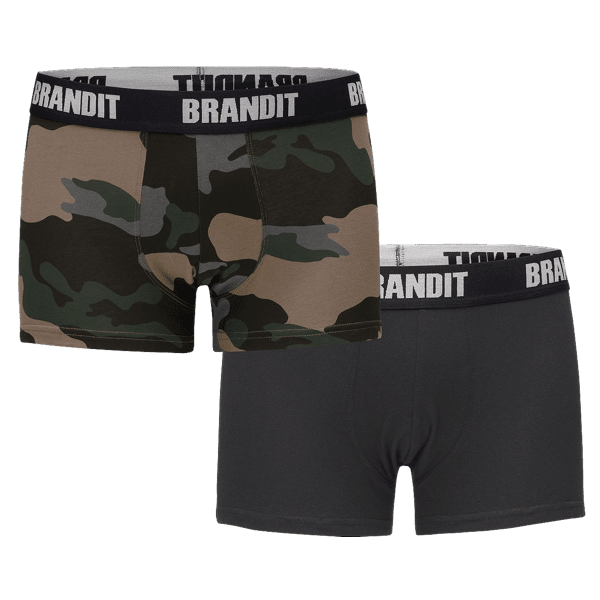 Laden Sie das Bild in Galerie -Viewer, Boxershorts "Logo" von Brandit (2er Pack) Artikelbild 1