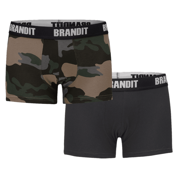 Laden Sie das Bild in Galerie -Viewer, Boxershorts &quot;Logo&quot; von Brandit (2er Pack) Artikelbild 1
