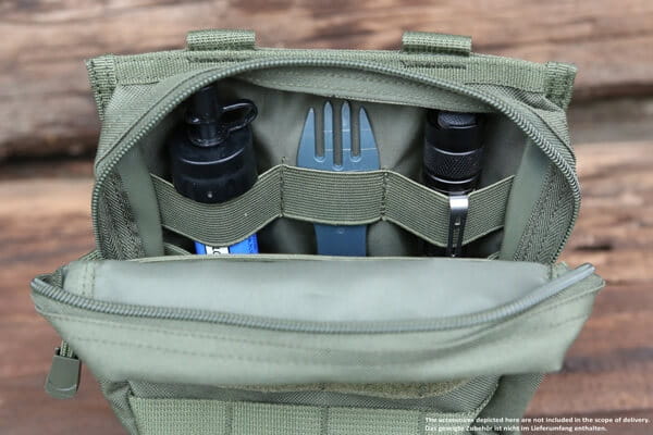 Laden Sie das Bild in Galerie -Viewer, Molle Pouch "Cross" von Brandit Artikelbild 3