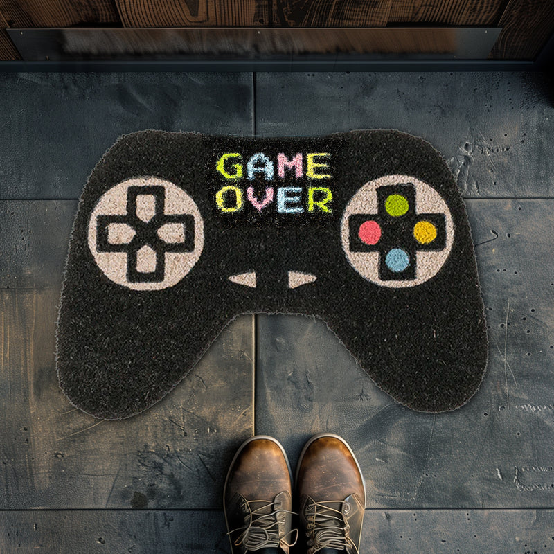 Laden Sie das Bild in Galerie -Viewer, Türmatte "Game Over"