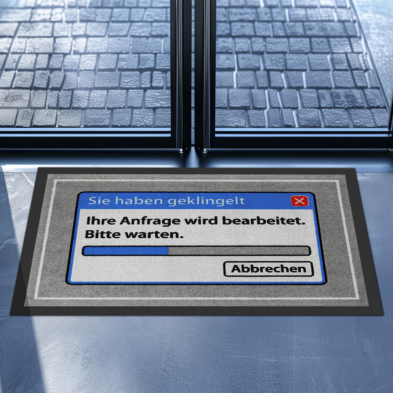 Laden Sie das Bild in Galerie -Viewer, Fußmatte "Anfrage"