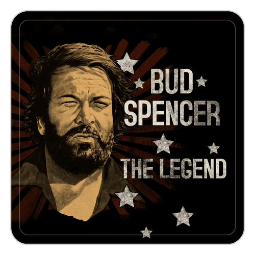 Bud Spencer 5er Set Blechuntersetzer 