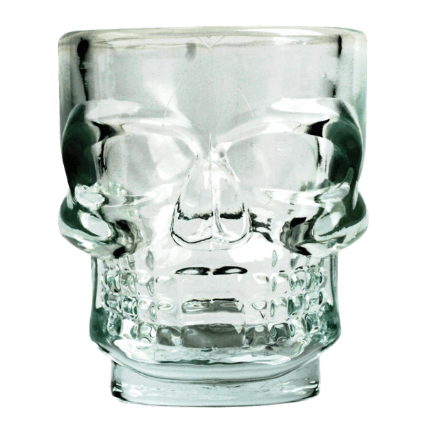 Laden Sie das Bild in Galerie -Viewer, Schnapsgläser "Totenkopf" (4-er Set) Artikelbild 2