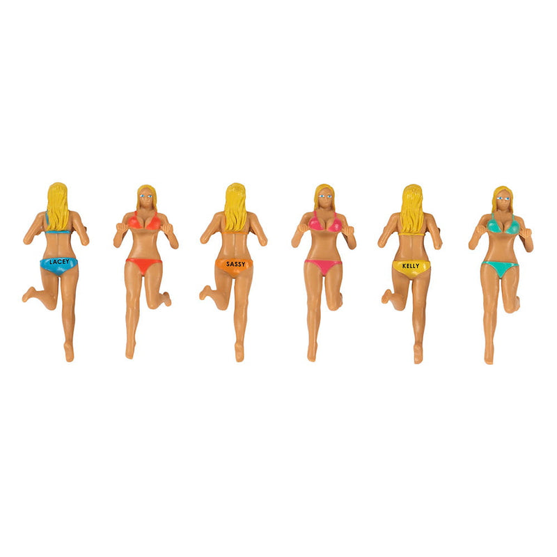 Laden Sie das Bild in Galerie -Viewer, Glasmarkierer "Bikini-Ladies" Artikelbild 4