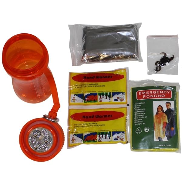 Laden Sie das Bild in Galerie -Viewer, Survival Set in wasserdichter Solarlampe Artikelbild 2