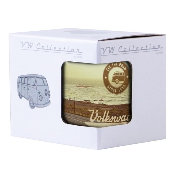 Laden Sie das Bild in Galerie -Viewer, Emaille-Becher "VW Bulli - CA 1" Artikelbild 2