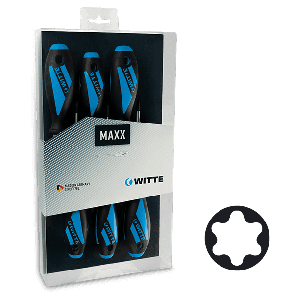 Laden Sie das Bild in Galerie -Viewer, WITTE MAXX Schraubendreher-Set (6-teilig) Artikelbild 1