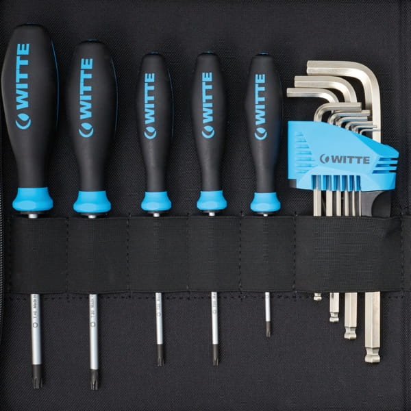 Laden Sie das Bild in Galerie -Viewer, WITTE PRO Werkzeugset 24-teilig Artikelbild 2
