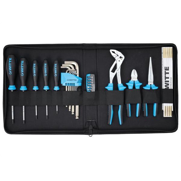 Laden Sie das Bild in Galerie -Viewer, WITTE PRO Werkzeugset 24-teilig Artikelbild 1