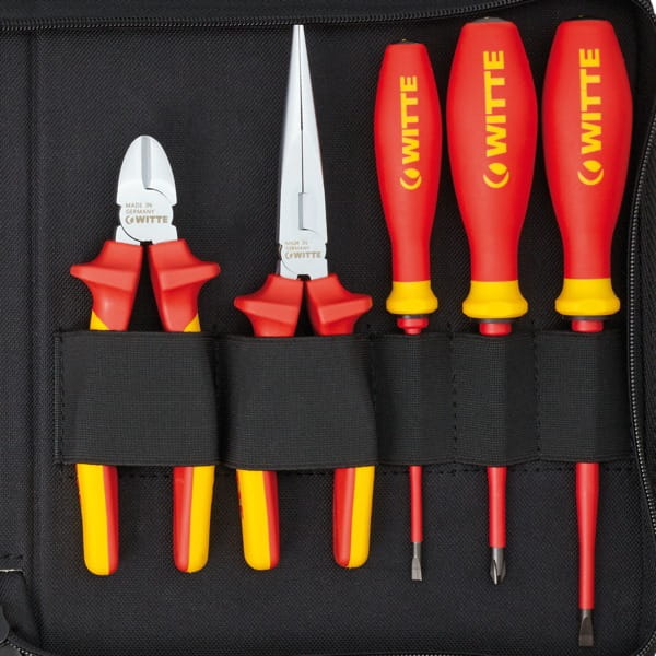 Laden Sie das Bild in Galerie -Viewer, WITTE VDE Werkzeugset 5-teilig Artikelbild 2