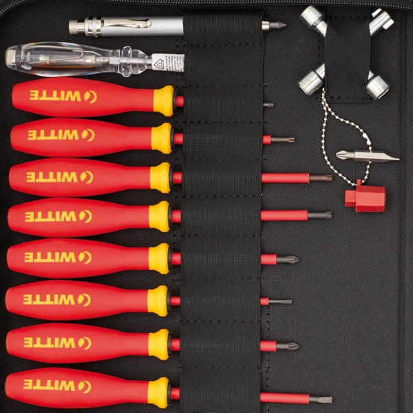 Laden Sie das Bild in Galerie -Viewer, WITTE VDE Werkzeugset Maxi 20-teilig Artikelbild 3