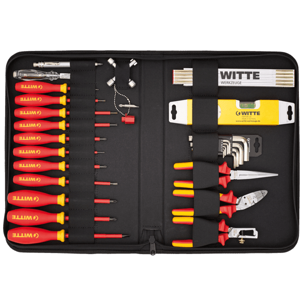 Laden Sie das Bild in Galerie -Viewer, WITTE VDE Werkzeugset Maxi 20-teilig Artikelbild 1