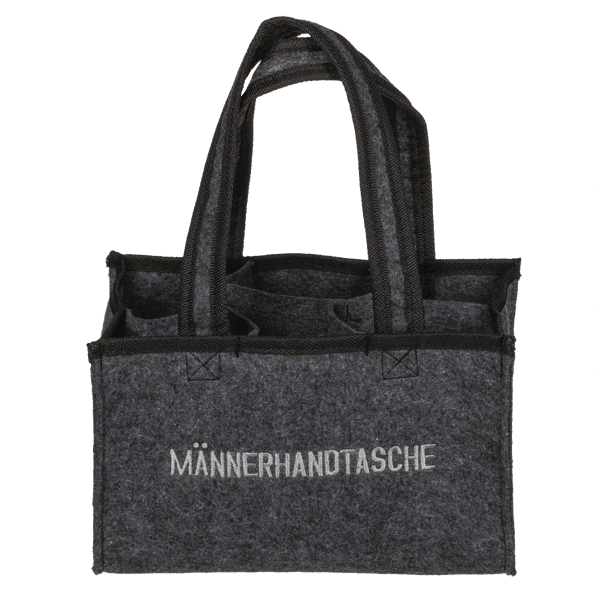 Laden Sie das Bild in Galerie -Viewer, 6er-Tragerl &quot;Männerhandtasche&quot; Artikelbild 1
