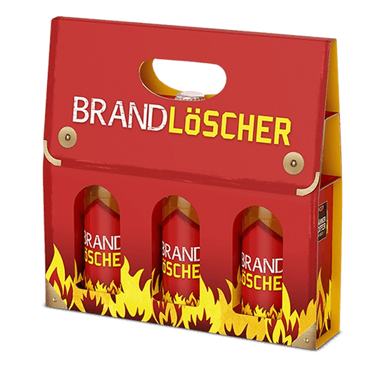 Männerkoffer "Brandlöscher" (3 Bierflaschen im Tragerl) Artikelbild 1