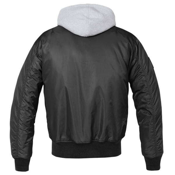 Laden Sie das Bild in Galerie -Viewer, Fliegerjacke mit Sweat-Kapuze von Brandit Artikelbild 2