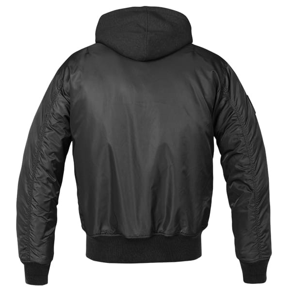 Laden Sie das Bild in Galerie -Viewer, Fliegerjacke mit Sweat-Kapuze von Brandit Artikelbild 2
