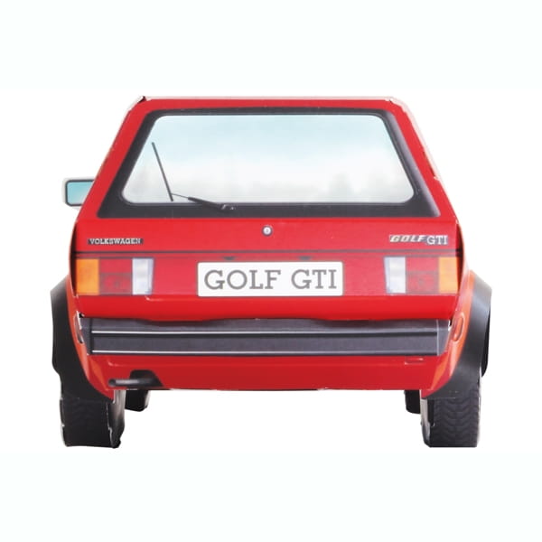 Laden Sie das Bild in Galerie -Viewer, VW Golf I GTI Bausatz aus Karton Artikelbild 5
