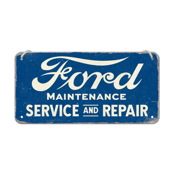 Laden Sie das Bild in Galerie -Viewer, Hängeschild "Ford - Service & Repair" Artikelbild 1