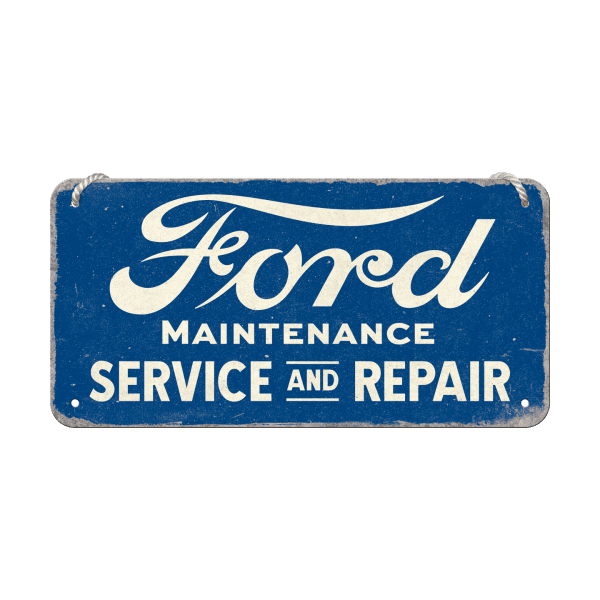 Laden Sie das Bild in Galerie -Viewer, Hängeschild &quot;Ford - Service &amp; Repair&quot; Artikelbild 1
