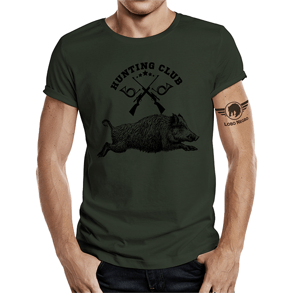 Laden Sie das Bild in Galerie -Viewer, T-Shirt "Hunting Club 2" Artikelbild 1