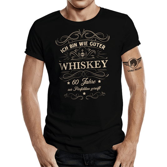 T-Shirt "Ich bin wie guter Whiskey 60" Artikelbild 1