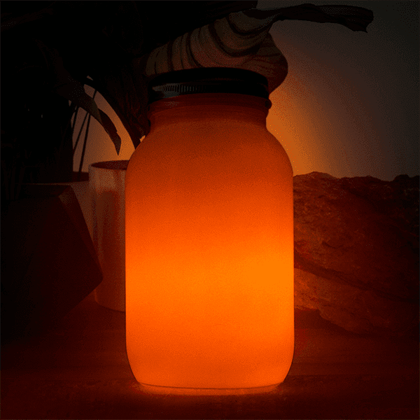 Laden Sie das Bild in Galerie -Viewer, Laterne "Feuer im Glas" Artikelbild 1