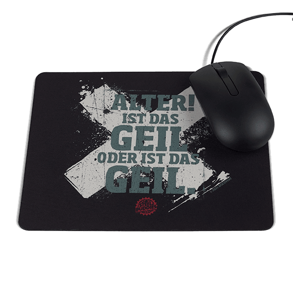 Laden Sie das Bild in Galerie -Viewer, Steel Buddies Mousepad &quot;Geil&quot; Artikelbild 1
