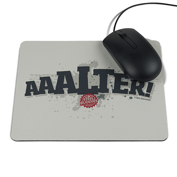 Laden Sie das Bild in Galerie -Viewer, Steel Buddies Mousepad "Aaalter" Artikelbild 1