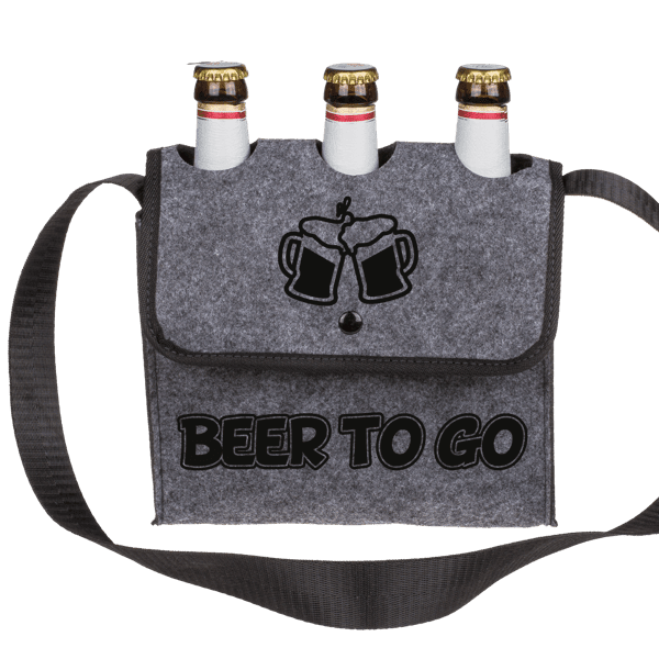 Laden Sie das Bild in Galerie -Viewer, Umhängetasche &quot;Beer to go&quot; Artikelbild 1
