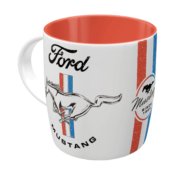 Laden Sie das Bild in Galerie -Viewer, Tasse &quot;Ford Mustang - Horse &amp; Stripes Logo&quot; Artikelbild 1
