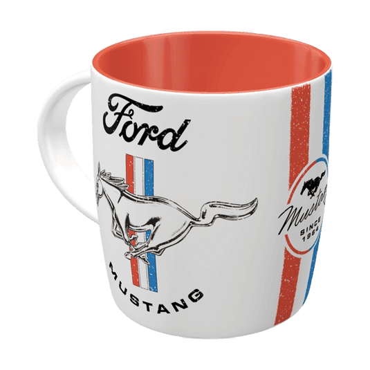 Tasse "Ford Mustang - Horse & Stripes Logo" Artikelbild 1