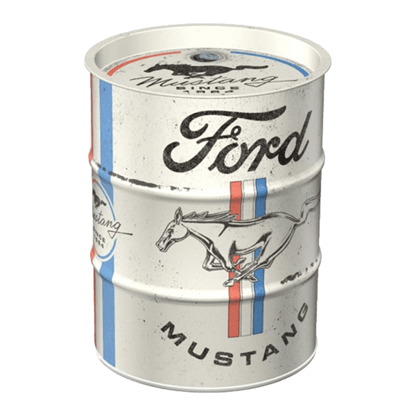 Laden Sie das Bild in Galerie -Viewer, Spardose "Ford Mustang - Horse & Stripes Logo" Artikelbild 1