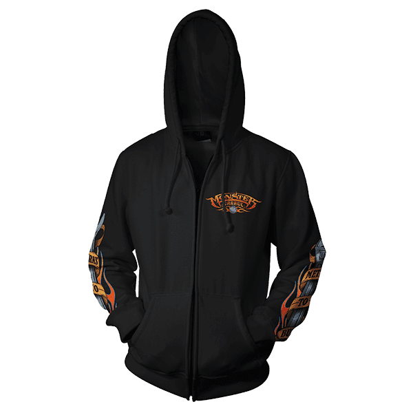 Laden Sie das Bild in Galerie -Viewer, Monster Garage Hoody "Logo" Artikelbild 2