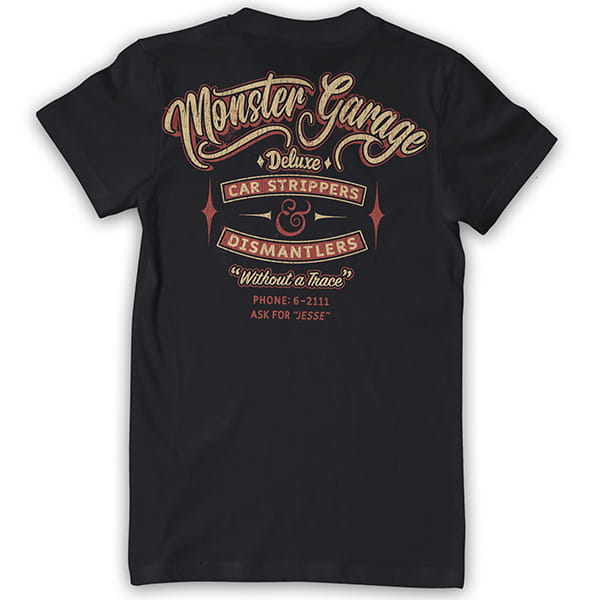 Laden Sie das Bild in Galerie -Viewer, Monster Garage T-Shirt "Dismantlers" Artikelbild 1