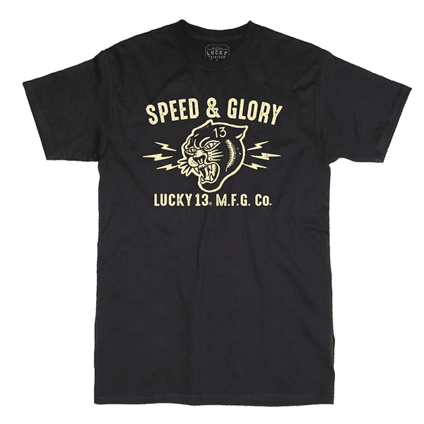 Laden Sie das Bild in Galerie -Viewer, T-Shirt "Speed and Glory" Artikelbild 2