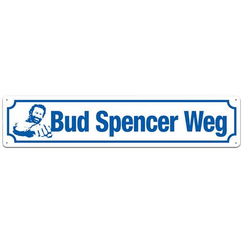 Bud Spencer Straßenschild 