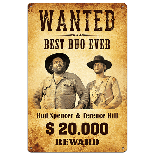 Bud Spencer Blechschild "Best Duo ever" Artikelbild 1