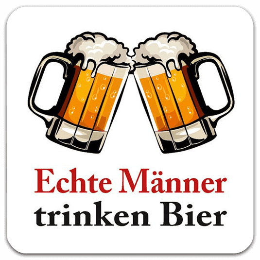 5er Set Blechuntersetzer