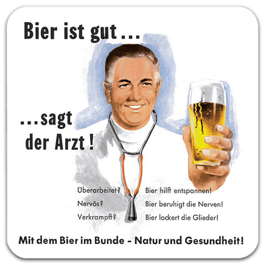 5er Set Blechuntersetzer