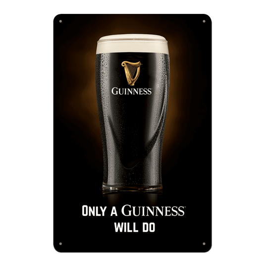 Guinness Blechschild "Only a Guinness will do" Artikelbild 1
