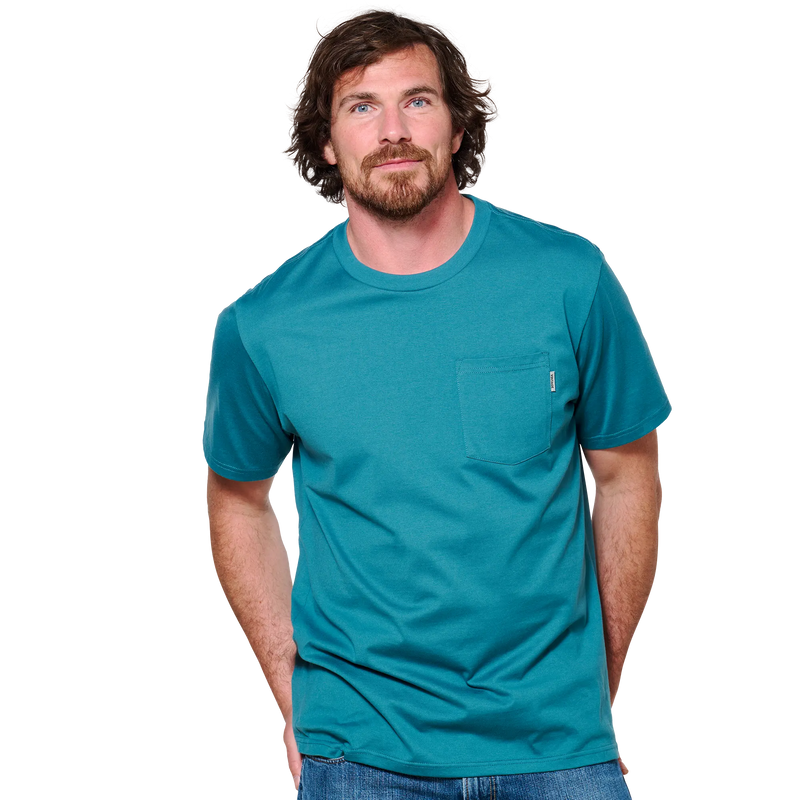 Laden Sie das Bild in Galerie -Viewer, T-Shirt mit Brusttasche "Gray"