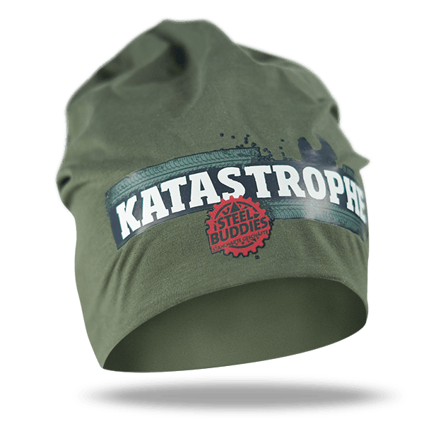 Laden Sie das Bild in Galerie -Viewer, Steel Buddies Beanie "Katastrophe" Artikelbild 1