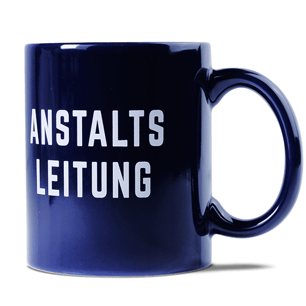 Laden Sie das Bild in Galerie -Viewer, Tasse &quot;Anstaltsleitung&quot; Artikelbild 1
