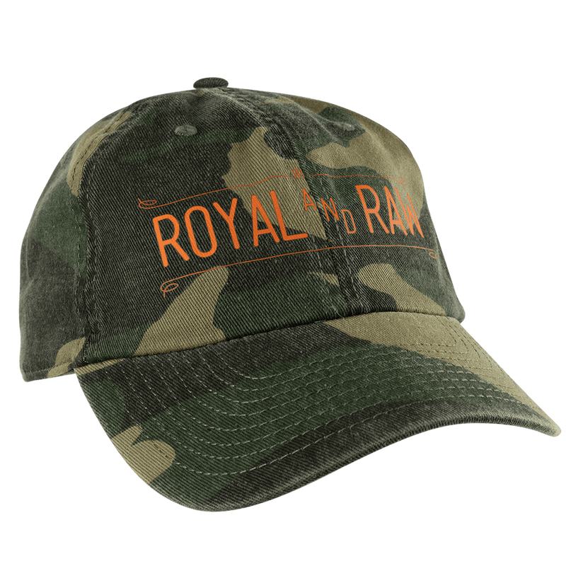 Laden Sie das Bild in Galerie -Viewer, Camo Cap &quot;Royal and Raw&quot; Artikelbild 1
