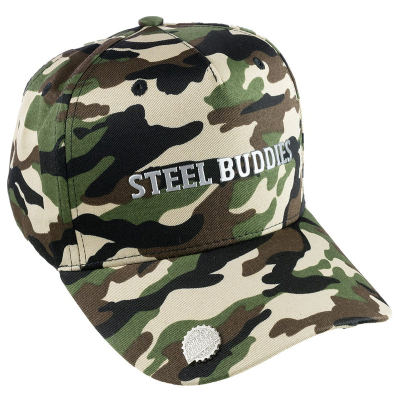 Laden Sie das Bild in Galerie -Viewer, Steel Buddies Camo Cap &quot;Metal&quot; Artikelbild 2
