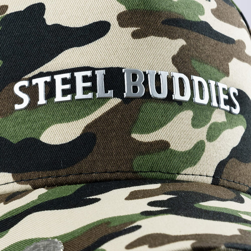 Laden Sie das Bild in Galerie -Viewer, Steel Buddies Camo Cap &quot;Metal&quot; Artikelbild 7
