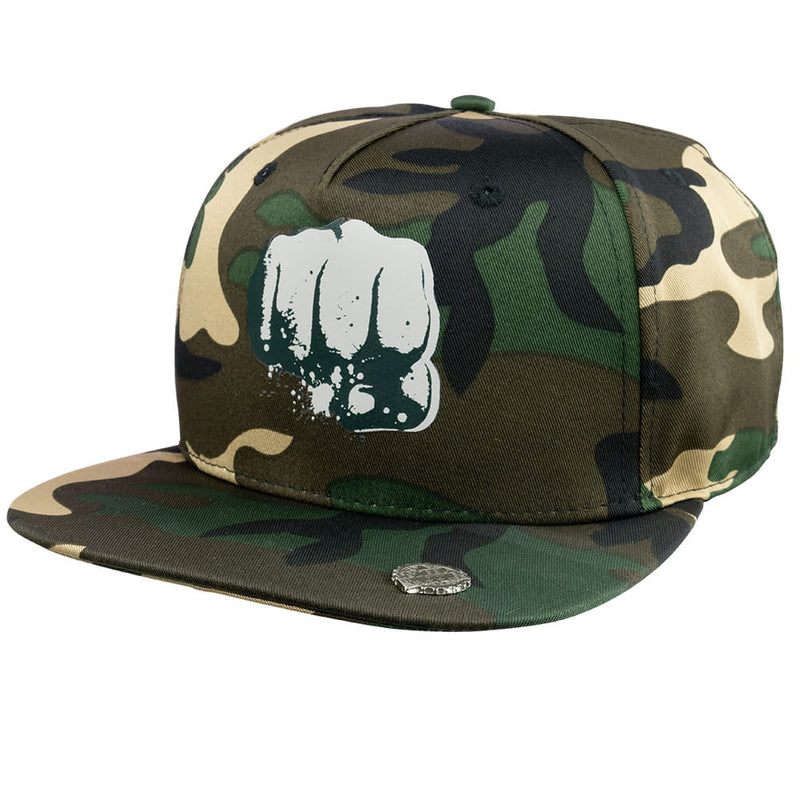 Laden Sie das Bild in Galerie -Viewer, Steel Buddies Snapback Cap &quot;Fist full of Rust&quot; Artikelbild 3
