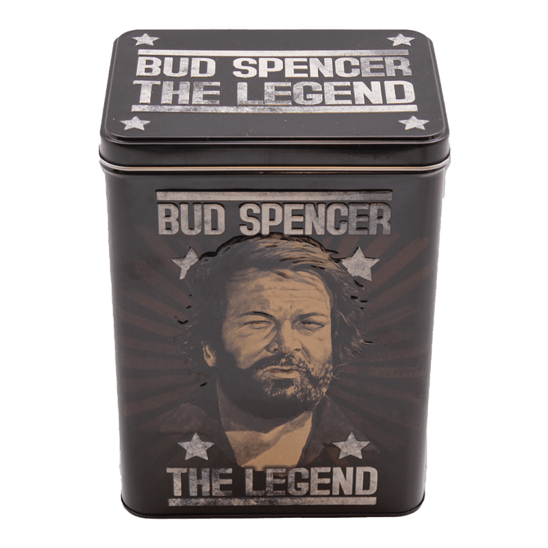 Laden Sie das Bild in Galerie -Viewer, Bud Spencer Blechdose &quot;The Legend&quot; Artikelbild 1
